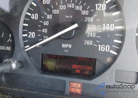 1995 BMW 318 Ic z USA, uszkodzony, nr VIN WBABK5329SEC84411